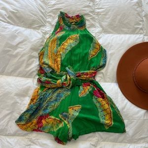 Cynthia Rowley XS tropical jumper like new